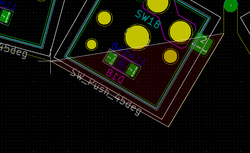 Filling in zones